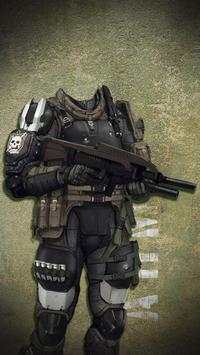 Modern Soldier Photomontage HD screenshot 3