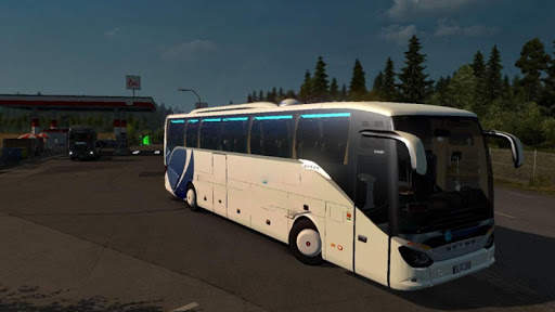 Euro Real Driving Bus Simulator NEW screenshot 2