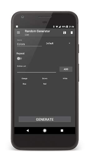 Random Numbers Generator 4 تصوير الشاشة