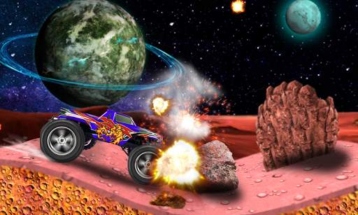 Mad Evil Monster Car screenshot 1