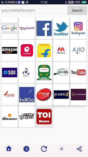 Happy Browse India 4G Browser screenshot 1