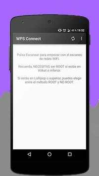 WPS Wifi Connect Galaxy screenshot 2