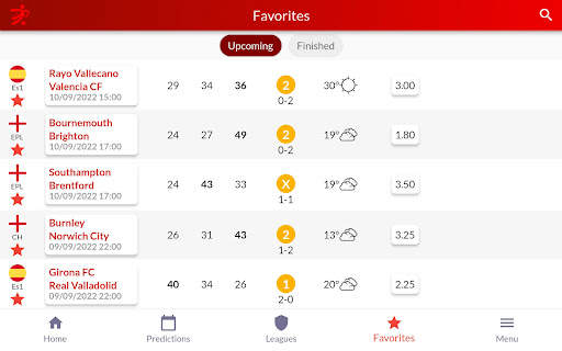 Pronostici calcistici Forebet screenshot 13