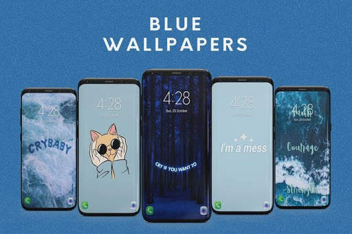 Blue Wallpapers स्क्रीनशॉट 1