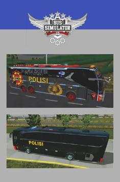Livery bus keamanan (Polisi New) screenshot 1