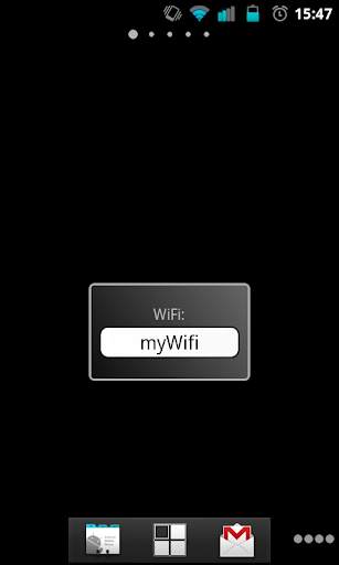WiFi SSID Widget screenshot 1