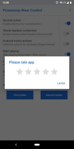 Poweramp Wear Control screenshot 4