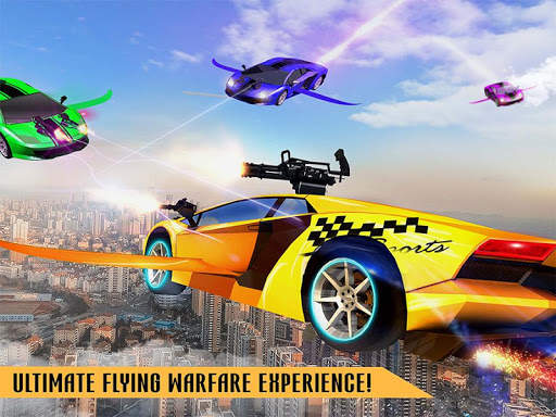 Flying Robot Car Games - Robot Shooting Games 2021 screenshot 14