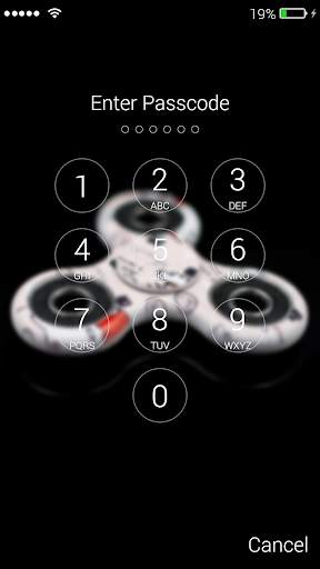Spinner Slide To Unlock Lock Screen screenshot 6
