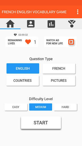 EVOG - Fransızca İngilizce Kelime Oyunu screenshot 1
