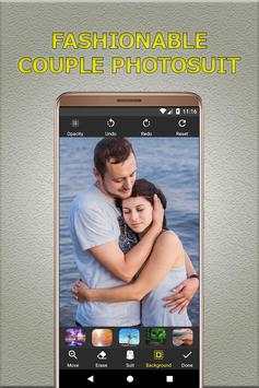 Fashionable Couple Photo Suit скриншот 5