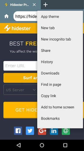 Stealth Browser screenshot 3