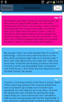 Secretsbook: Funny Secrets screenshot 1