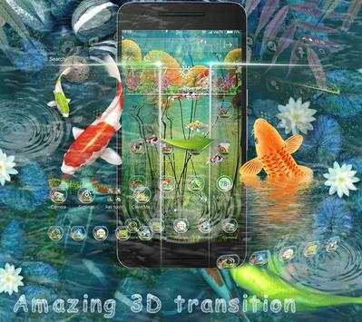 3D Koi Fish Launcher screenshot 7