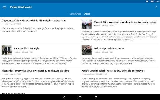 Poland News (Aktualności) screenshot 23