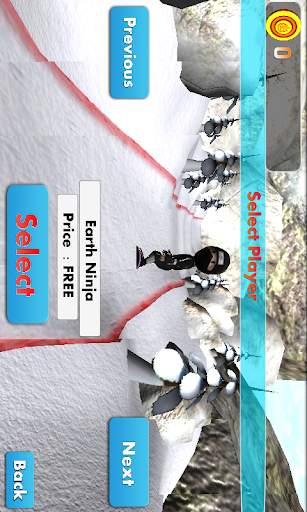 Ninja Snowboard Fan screenshot 3