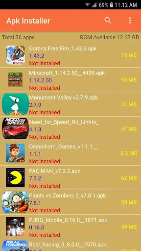 Apk Installer screenshot 1