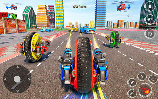 Spider Wheel Robot Car Game 3d screenshot 2