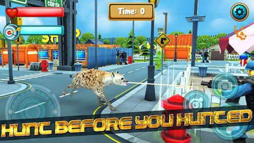 Wild Hyena Simulator: 3D Jurasic Park Adventure screenshot 2