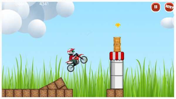 Extreme stunt bike race screenshot 2
