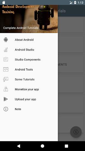 Complete Android Tutorials скриншот 4