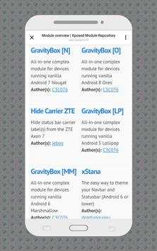 Xposed Installer Framework screenshot 2