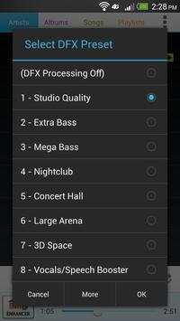 DFX Music Player EQ Free Trial screenshot 3
