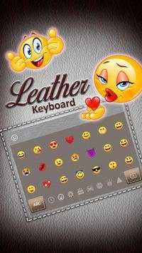 Luxury Cool Leather Keyboard स्क्रीनशॉट 3