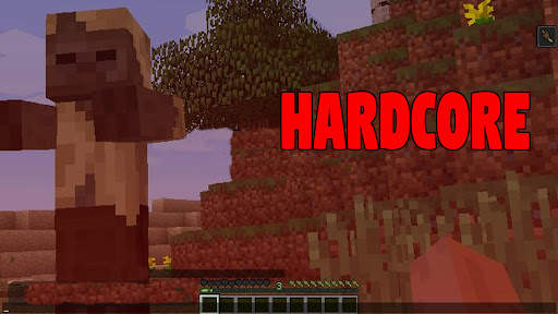 Hardcore Mod for Minecraft PE screenshot 1