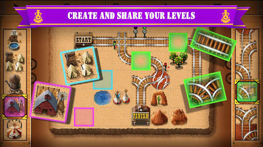 Rail Maze 2 : Train puzzler screenshot 2