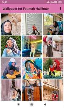 Wallpaper Foto Fatimah Halilintar screenshot 1