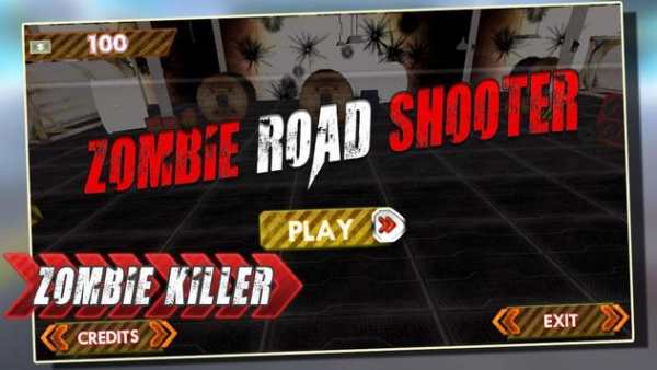 Zombie Road Shooter screenshot 1