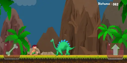 Caveman In Dino Island screenshot 4
