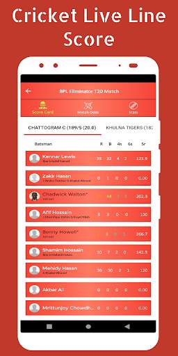 Cricket Live Line : Live Score screenshot 5