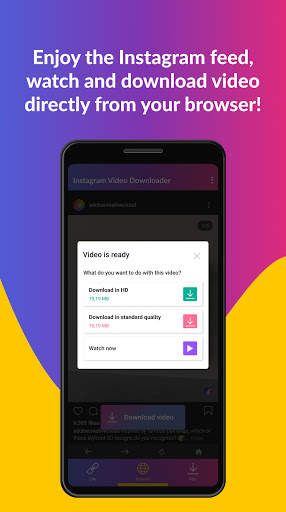 Video Downloader for Instagram screenshot 1