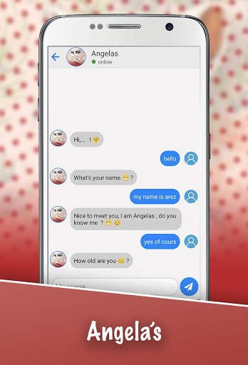 Call from Angela’s 📱 Chat   Call 'Simulation screenshot 4