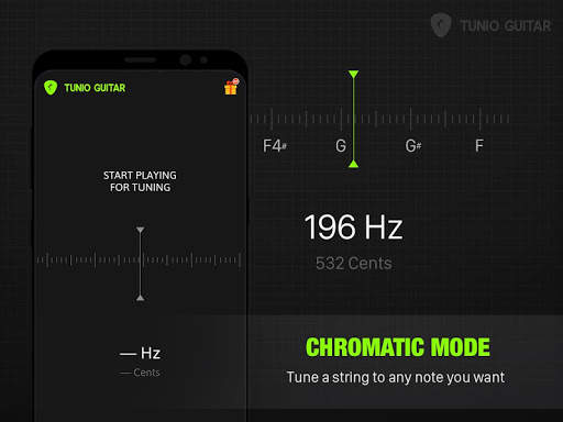 Guitar Tunio - Guitar Tuner screenshot 2