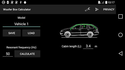 Woofer Box Calculator screenshot 4