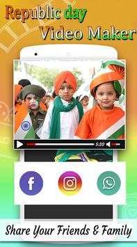 Republic Day Video Maker : 26 January Video 2019 screenshot 1