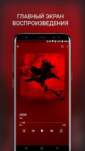 Плеер CROW screenshot 1