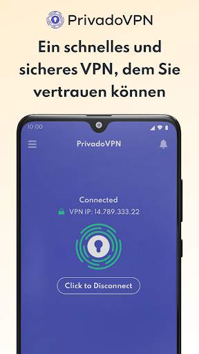 PrivadoVPN: Sicherer VPN-Proxy screenshot 1