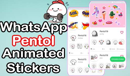 Pentol stickers Maker Animated for whatsapp 🤗 screenshot 1