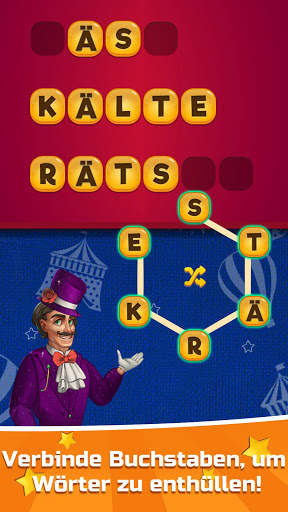 Zirkuswörter: Magisches Puzzle screenshot 3