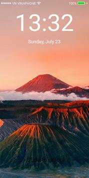 Lock Screen IOS11 - Phone 8 screenshot 1