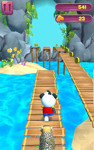 Fun Panda Run - Free Running Games screenshot 1