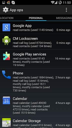 AppOps Launcher screenshot 4
