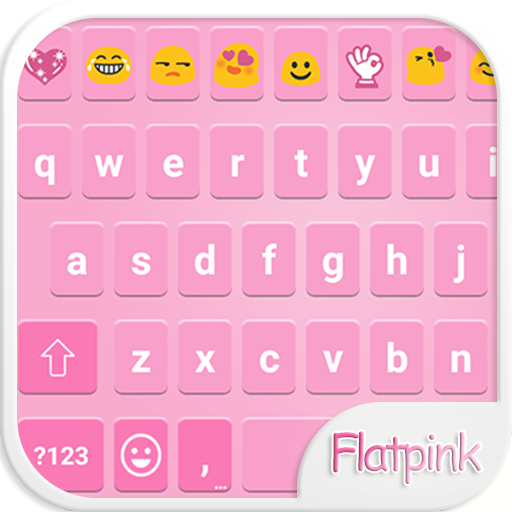 Classic Pink Emoji Keyboard icon