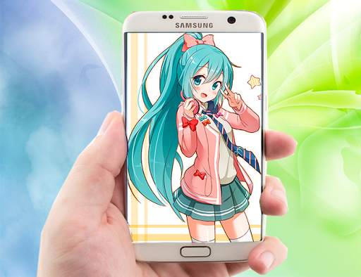 Hatsune Miku Live Wallpaper screenshot 5