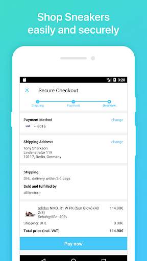 SnapMe - Shop sneakers with a Screenshot screenshot 4