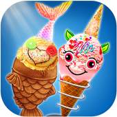 Unicorn Ice Cream Chef: Mermaid Cream Cone Game 1.0